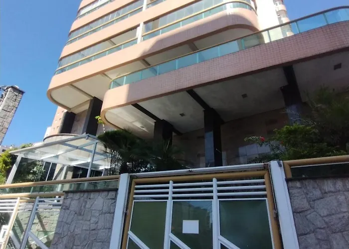 Vista Mar, Churrasqueira E Conforto Para 6 Pessoas Praia Grande 