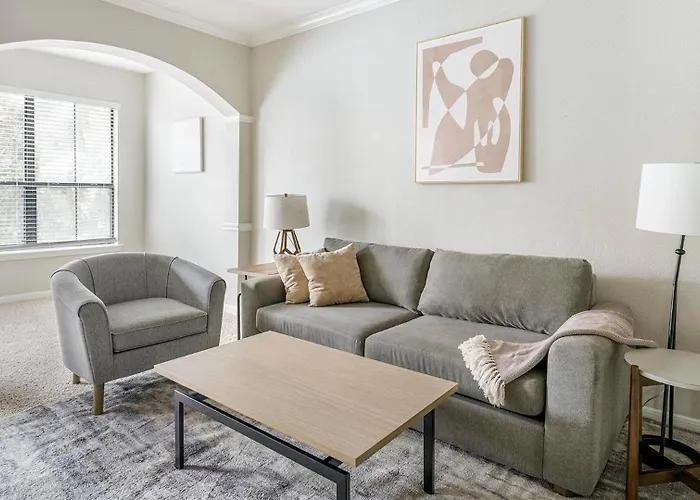 Ferienwohnung Landing Stylish 2Bd Pool Gym Houston