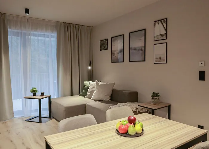 Apartament Z Sypialnia Greeneri - Taras - Parking - Apartamenty Bryza Swinemünde