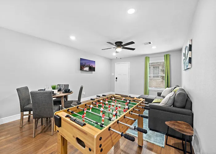 Nr Zoo, Med Center Comfy Apt Fire Pit Games Bbq Houston