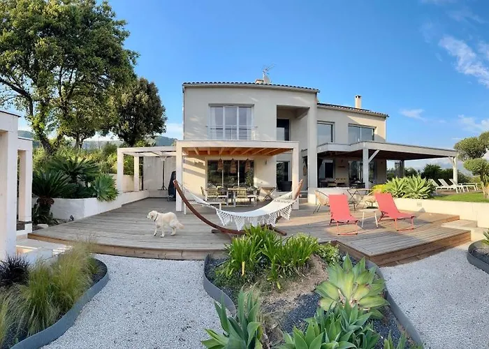 VillaSerenita Piscine chauffée, Jacuzzi, Ping-Pong, Pétanque Ajaccio 