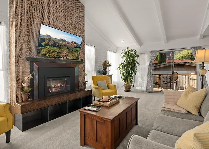 Villa Red Rock Retreat With 360 Panoramic Views & Steps To Uptown Shops Sedona