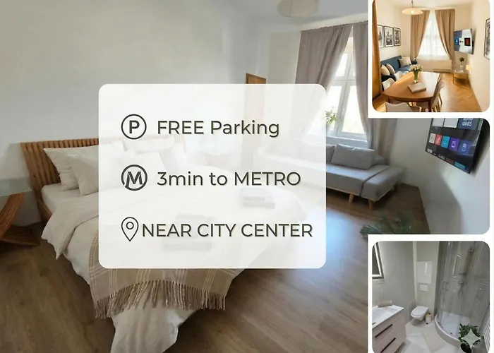 Apartment Paulie 3Min To Metro Near O2 Arena And City Centre Prag