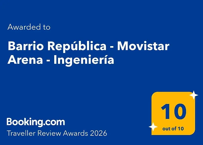 Ferienwohnung Barrio Republica - Movistar Arena - Ingenieria Santiago de Chile