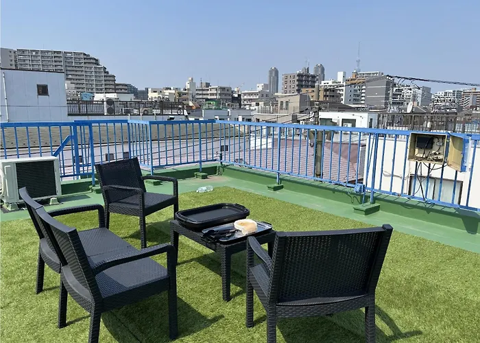 Ferienwohnung 商店街に泊まる Sakura House Präfektur Tokio