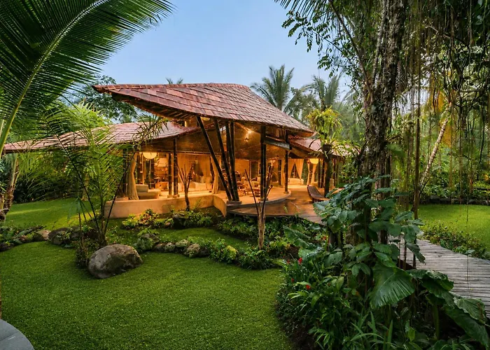 Villa Hideout Eco Bamboo House Bali Sidemen 