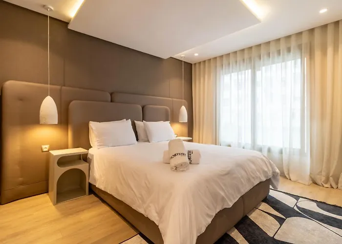 Anfa Living - Front Sea View 180 -3 Bedrooms- Les Terrasses D'Anfa By Shortstaymaroc Casablanca