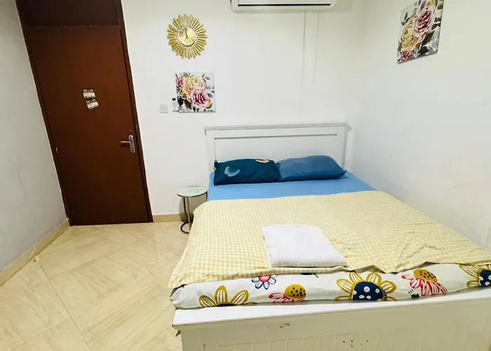 Private Bed Room Shared Apartment Flat31 Room 2 Abu Dhabi