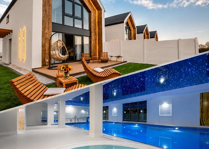Olivina Park Spa - Domki Z Dostepem Do Krytego Basenu, Saun, Wyzywienia I Atrakcji Dla Dzieci Niechorze