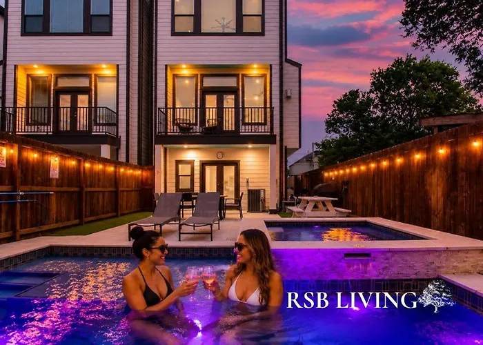 Elegant 3Br 3,5Ba Holiday Home With Private Pool Houston