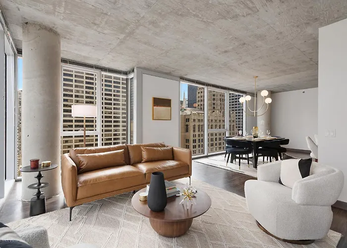 Linea Luxury Living With Indoor Pool And Rooftop Views In The Loop Chicago