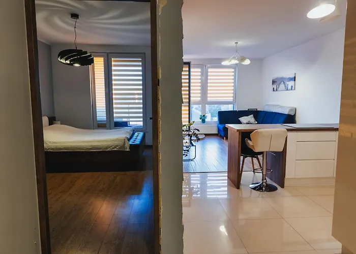 Apartament Skyscrapper Z Widokiem Na Panorame Warszawy Warschau