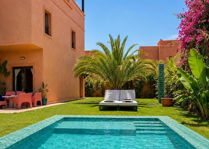Moroccan Design Villa Private Pool 15 Minutes From The Medina Marrakesch