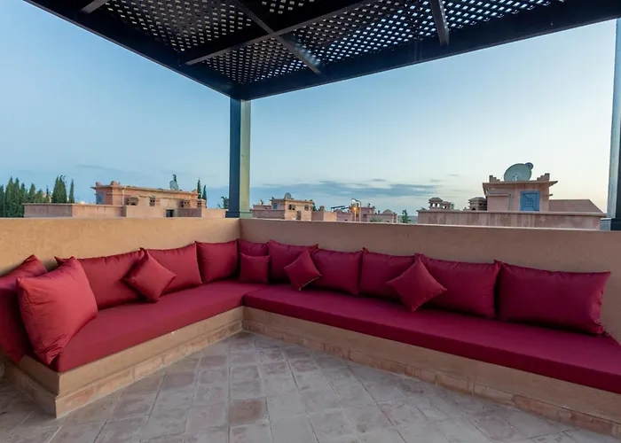 Moroccan Design Villa Private Pool 15 Minutes From The Medina Marrakesch