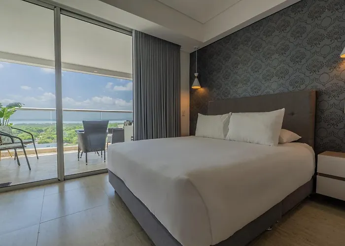 Cb1043 | Suite Premium En Cartagena Hermosa Vista