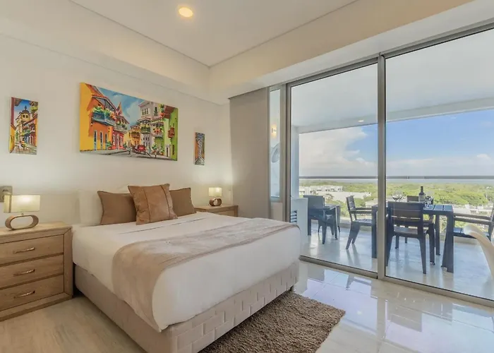 Suite Amanecer Hermoso Vista Al Lago-Crespo Cb736 Cartagena 