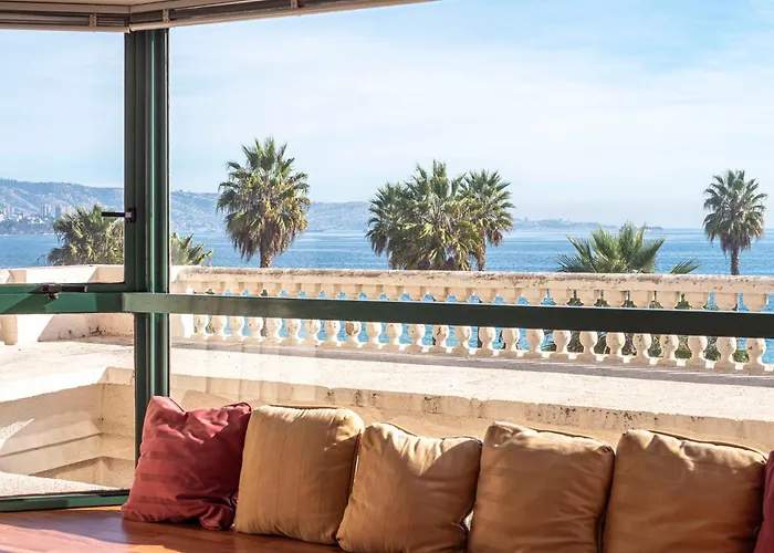 Ferienwohnung Departamento Coraceros 1Ra Linea Al Mar Vina del Mar