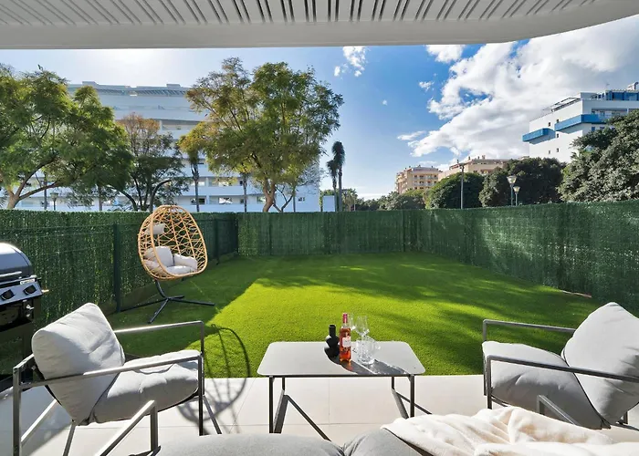 Apartment Bbq A C Parking Pool Oceanfront - Horus 0 Torre Del Mar