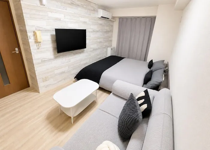 1Minute Walk To Susukino Walk To Nakajima Park Wi-Fi Available Comfortable Oneroom Apartment St Paulia Aqua 101 Sapporo