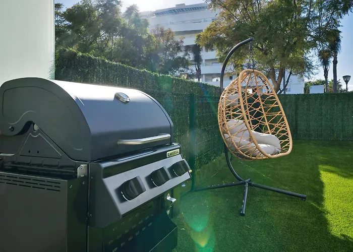 Apartment Bbq A C Parking Pool Oceanfront - Horus 0 Torre Del Mar