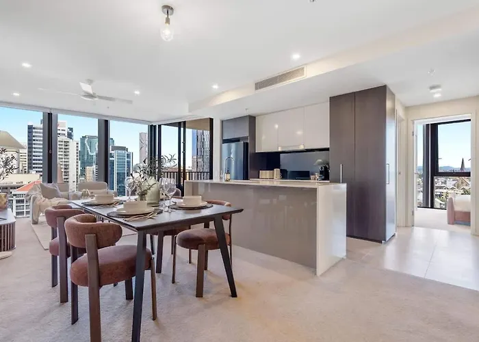 Spire Apartments On Queen Street - Free Car Park Brisbane