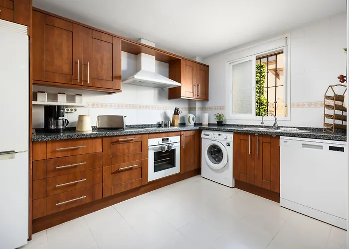 Villa Townhouse With Ocean Views, Bbq, Elevator, Padel And Pool - Costa Galera Park 25 Estepona