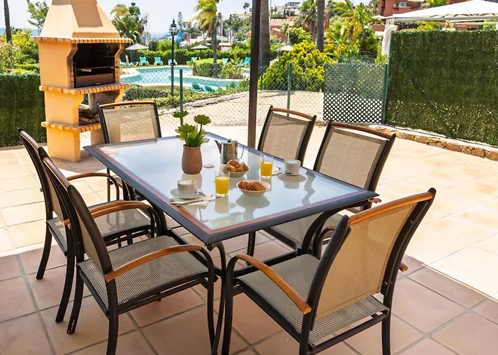 Villa Townhouse With Ocean Views, Bbq, Elevator, Padel And Pool - Costa Galera Park 25 Estepona