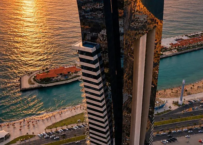 Damac Al Jawharah Tower Jeddah Sea View Two Bedroom Jacuzzi شقة بغرفتي نوم وجاكوزي بإطلالة بحرية في برج داماك الجوهرة