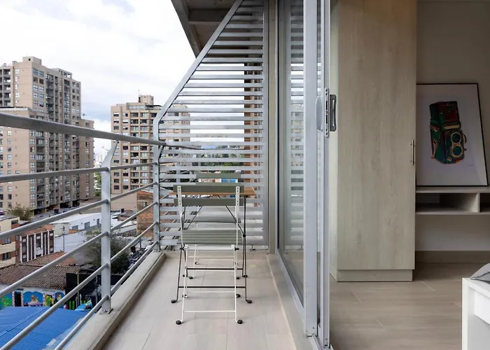 Cozy Minimalist Studio Downtown & La Perseverancia Bogotá
