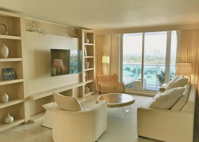 Amazing View 1 Hotel Corner Unit 1Br/1Ba W Balcony Miami Beach
