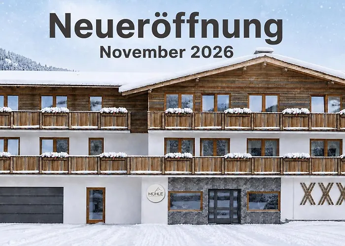 Apartment Muehle Kaprun Re-Opening November 2026