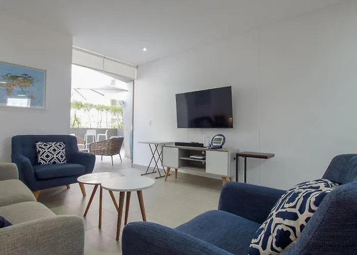 Ola Blanca Luxury Apt In San Bartolo, Beachfront