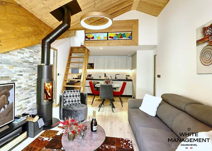 Residence Ariondaz Heliantheme - Penthouse Intimiste Avec Mezzanine Mae-9074 Courchevel