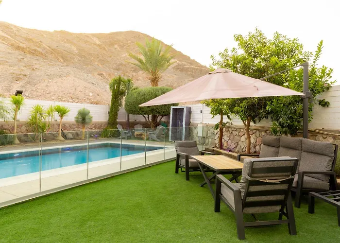Ferienwohnung שאנל דירת גן עם בריכה Eilat