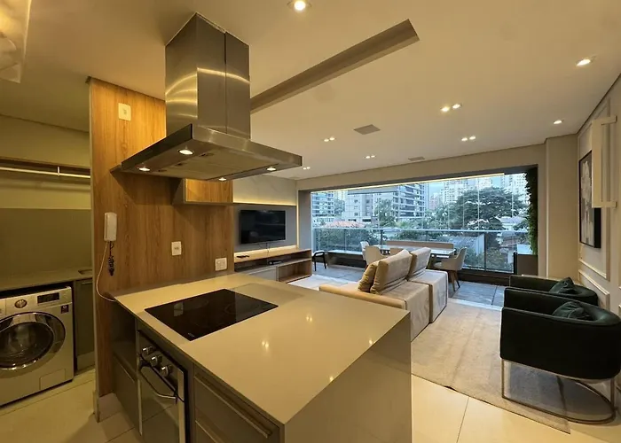 Brooklin 2 Suites - Ate 6 Hospedes - 2 Vagas Habitarte São Paulo