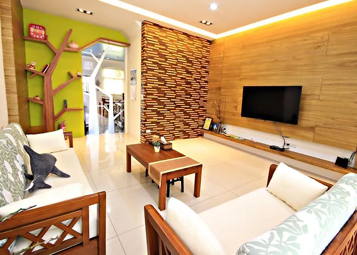 Ferienwohnung Woo Shiba House Wujie
