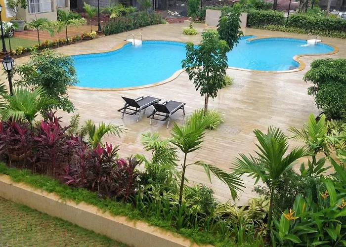 Most Convenient 2 Bedroom Apartment In Central Anjuna